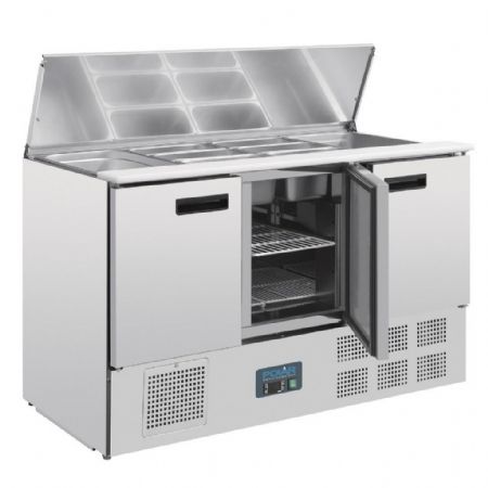 Saladette réfrigérée positive 368 L 4 x GN 1/1 - Polar - G607