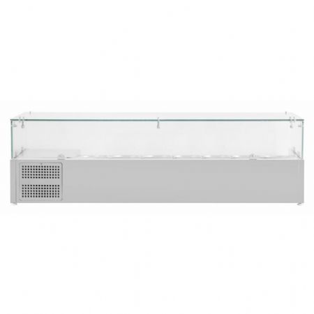 Saladette à Poser avec capacité 7 x GN 1/4 positive - Polar - G609