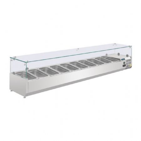 Saladette à Poser 10 x GN 1/4 Positive - Polar - G611 Saladette à Poser 10 x GN 1/4 Positive - Polar - G611