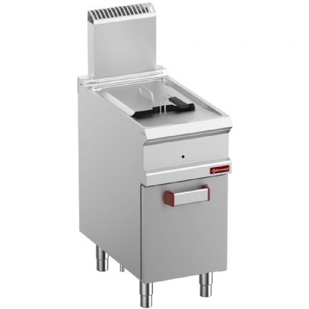 Friteuse professionnelle sur coffre gaz 1 cuve 14 litres avec 1 panier - Diamond Promo - G7/F14A4-N Friteuse professionnelle sur coffre gaz 1 cuve 14 litres avec 1 panier - Diamond Promo - G7/F14A4-N