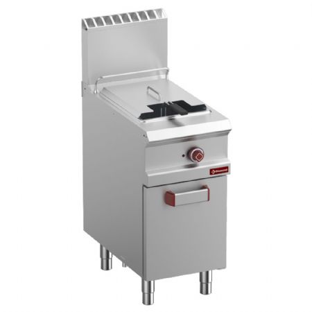 Friteuse professionnelle sur Coffre gaz 1 cuve 14 litres - Diamond - G7/F14A4-NY