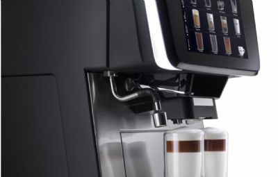 Machine à café G700 2 moulins + 1 bac soluble + Lait Frais/Lance Vapeur