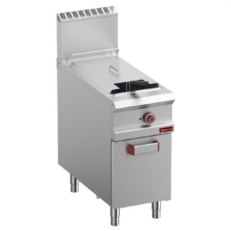 Friteuse cuisine pro profondeur 900 gaz 1 cuve Y 21 litres sur meuble fermé - Diamond - G9/F21A4-NY Friteuse cuisine pro profondeur 900 gaz 1 cuve Y 21 litres sur meuble fermé - Diamond - G9/F21A4-NY