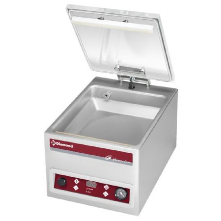 Machine Sous Vide cuve inox 280x310x85 mm, barre de soudure 280 mm - Diamond - GA-80P/S