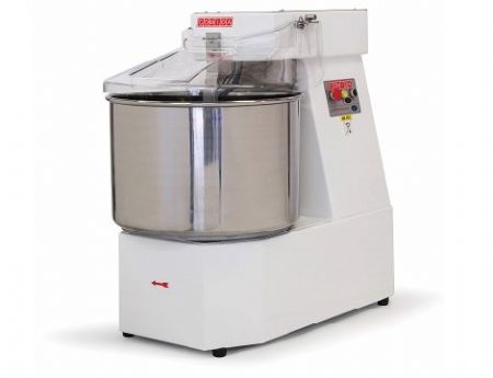 Ptrin  spirale pour pizzas avec cuve 32L et 2 vitesses