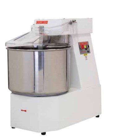 Ptrin  spirale pizzas tte soulevable avec cuve extractible 2 vitesses 32L