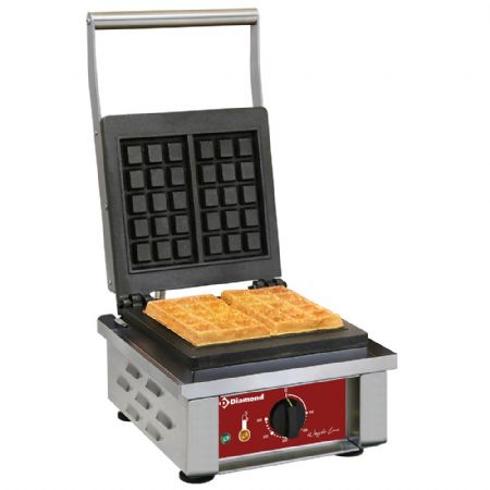 Gaufrier électrique double Type Bruxelles 3x5 - Diamond Promo - GB-3X5/N
