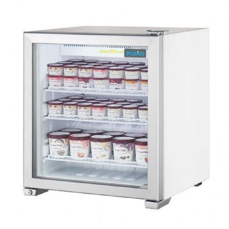 Congélateur à poser négatif 90 L vitré - Polar - GC889