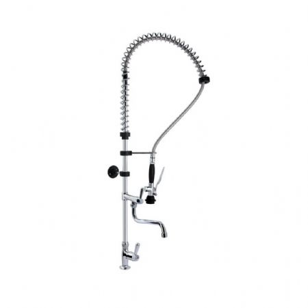 Robinetterie professionnelle pour plonge cuisine douchette ergonomique en inox AISI-304 18/8 - Eratos - GD-1G