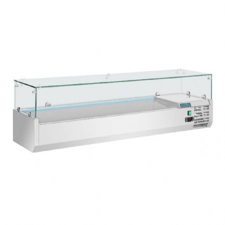 Saladette à Poser Capacité 5x GN 1/3 et 1x GN 1/2 Positive - Polar - GD876 Saladette à Poser Capacité 5x GN 1/3 et 1x GN 1/2 Positive - Polar - GD876