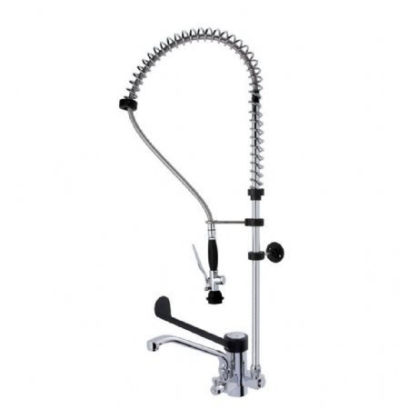 Robinetterie professionnelle pour plonge cuisine douchette ergonomique et valve antiretour - Eratos - GDPL-MG