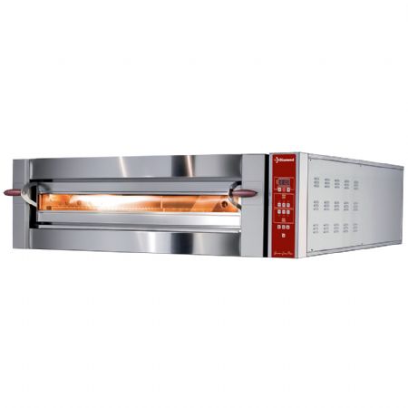 Four à pizza électrique 1 chambre 6 pizzas Ø 350 mm - Diamond - GDX6/35-DP