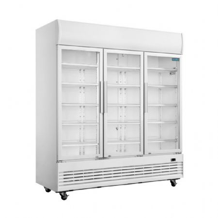 Vitrine murale de Supermarché positive 1560 mm - Polar - GE769