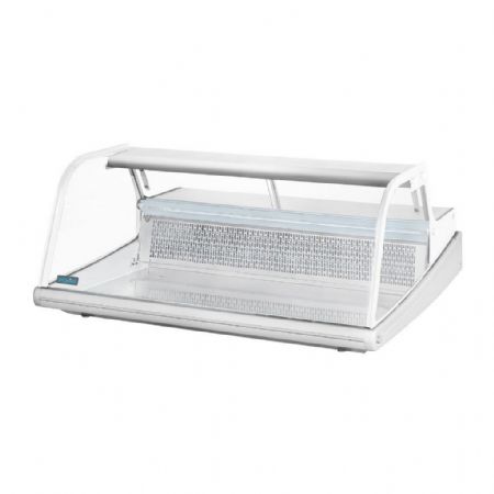 Vitrine comptoir présentation positive 255 L 1245 mm - Polar - GE961