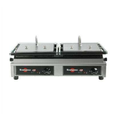 Grill de contact professionnel double surface 520x230 mm 3,76 kW