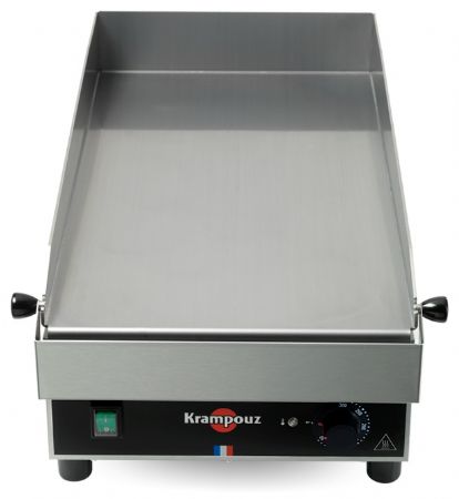 Plancha professionnelle électrique à poser inox lisse 1 zone 34 x 64 cm 3,6 kW - Krampouz - GECIK2OA00