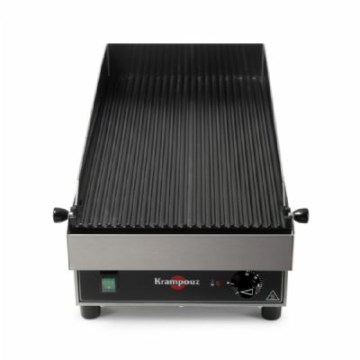 Gril à poser surface rainurée fonte émaillée puissance 3,6 kW Gril à poser surface rainurée fonte émaillée puissance 3,6 kW