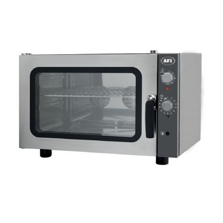 Four Convection professionnel Triphasé 4 niveaux GN 1/1 - Afi-Collin-Lucy - GEU411