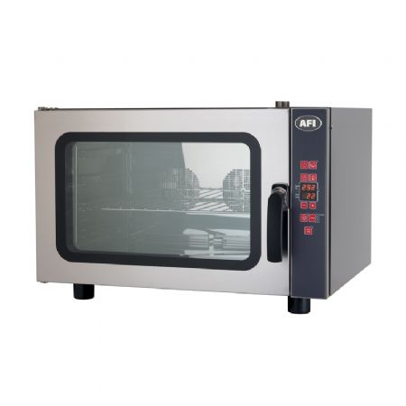 Four Convection Professionnel Triphasé 4 niveaux GN 1/1 programmable - Afi-Collin-Lucy - GEU411P