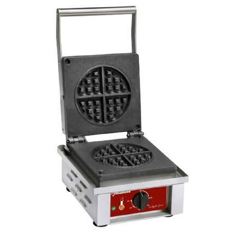 Gaufrier électrique double pour 4 éventails gaufrés - Diamond - GEV-4N