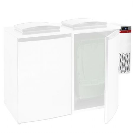 Refroidisseur de déchets professionnel Unité frigorifique monobloc 285x545x745 mm - Diamond Promo - GF-3C-R2
