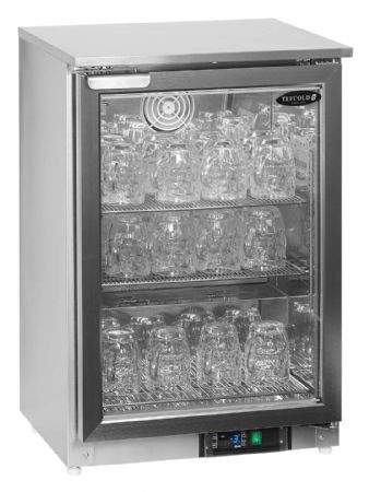 Givreur à verres inox 1 porte vitrée -15 à -2 °C - Tefcold - GF200VSG