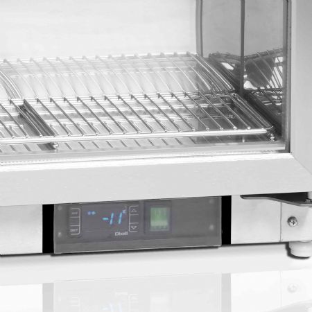 Givreur à verres inox 1 porte vitrée -15 à -2 °C - Tefcold - GF200VSG
