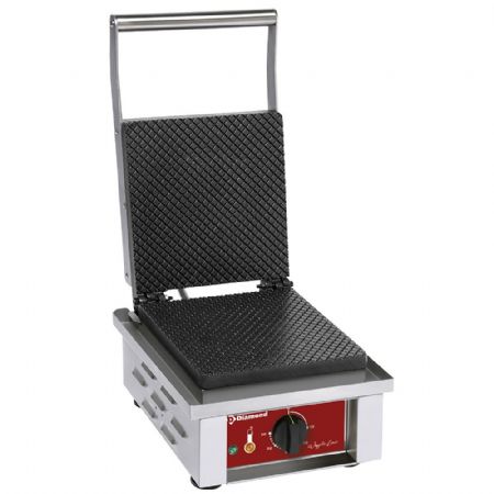 Gaufrier électrique simple pour feuille gaufrée à cornet - Diamond - GFC-1N