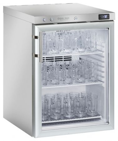 Armoire à verres négative inox 1 porte vitrée -12/+5°C 141 L - Coolhead - GFX 2V Armoire à verres négative inox 1 porte vitrée -12/+5°C 141 L - Coolhead - GFX 2V