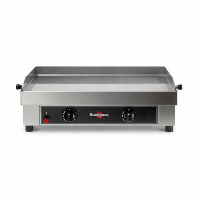 Plancha gaz inox professionnelle avec surface 640x340 mm et 4,5 kW Plancha gaz inox professionnelle avec surface 640x340 mm et 4,5 kW