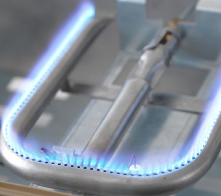 Plancha professionnelle gaz à poser inox lisse 1 zone 34 x 64 cm 4,5 kW - Krampouz - GGCIR2AA-AA-00