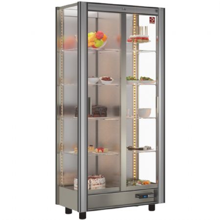 Armoire réfrigérée négative Vitrine gastronomie Lt. 530 - Modulable 860x530x1851 mm - Diamond - GGN-1-R2 Armoire réfrigérée négative Vitrine gastronomie Lt. 530 - Modulable 860x530x1851 mm - Diamond - GGN-1-R2