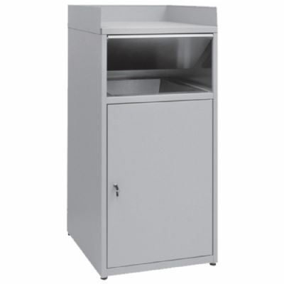 Poubelle snack restauration rapide 95 L 600 x 625 x 1255 mm
