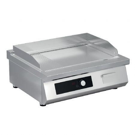 Plaque  snacker professionnelle double surface avec 5 kW  poser - 720x459 mm