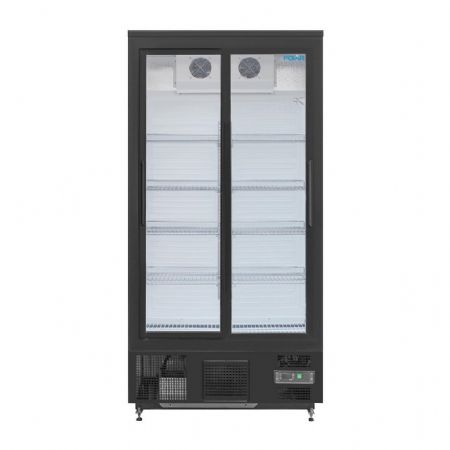 Armoire à Boissons 490 L positive 2 portes coulissantes - Polar - GJ448