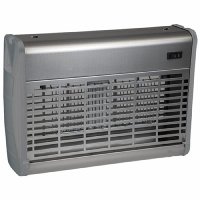 Tue-mouches électrique noir à poser avec éclairage LED 9W portée 50m² Tue-mouches électrique noir à poser avec éclairage LED 9W portée 50m²