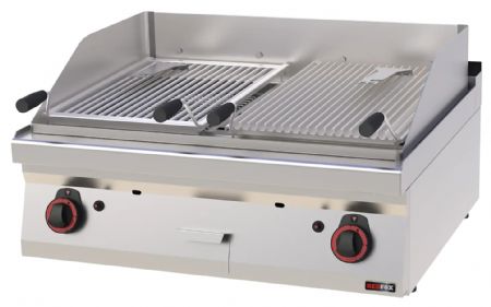 Grill Barbecue pierre de lave à gaz - Redfox - GL 70/08 G