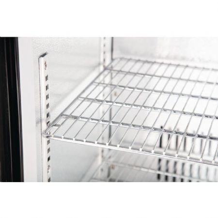 Arrire-bar 2 portes pivotantes noir 208 litres - 900x520x900 mm