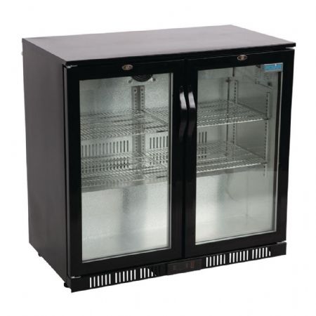 Arrière Bar 2 portes pivotantes 117 bouteilles et 60 canettes positif - Polar - GL012