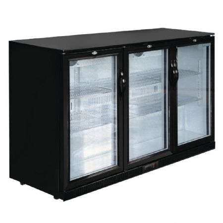 Arrière Bar 3 portes pivotantes 180 bouteilles et 95 canettes positif - Polar - GL014