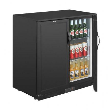 Arrière Bar 2 portes pleines pivotantes 180 bouteilles de 330 ml positif - Polar - GL016
