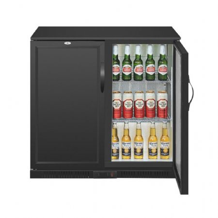 Arrière Bar 2 portes pleines pivotantes 180 bouteilles de 330 ml positif - Polar - GL016