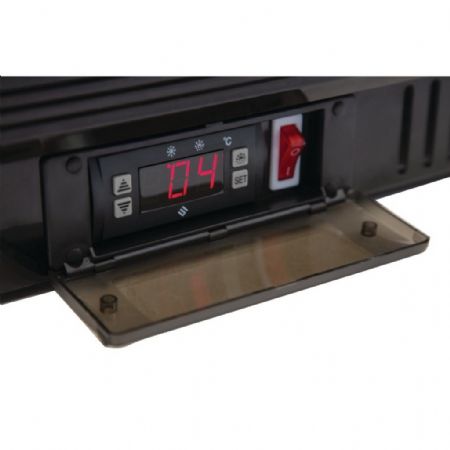 Arrière Bar 3 portes pleines pivotantes 190 bouteilles de 330 ml positif - Polar - GL017