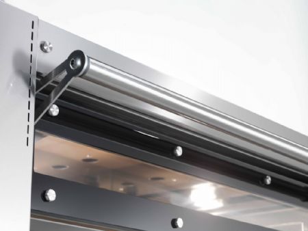 Four à Pizzas professionnel Gaz 4 pizzas Ø 350 mm avec chambre 720x720x185 mm - Diamond Promo - GL4/35-D