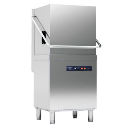 Lave-Vaisselle à Capot électronique avec doseur de détergent et pompe de décharge, panier 50x50 cm - Virtus - GLB0071/FN