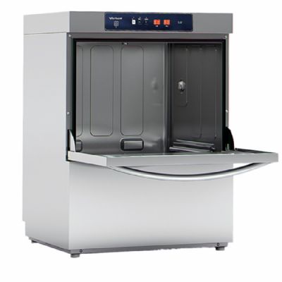 Lave-verres lectronique avec doseur de dtergent et pompe de vidange panier 400x400 mm