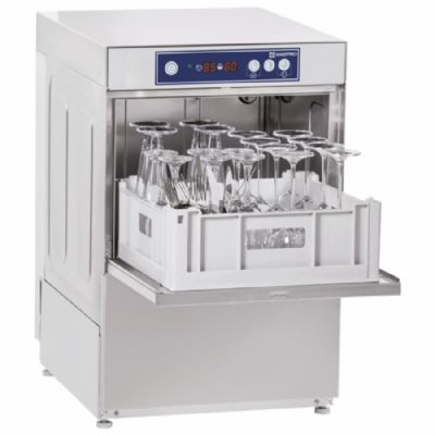 Lave-verres digital avec doseur de dtergent panier 400x400 mm monophas