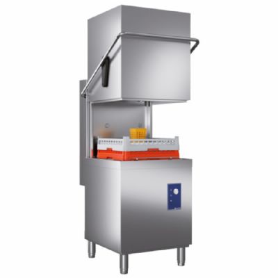 Lave-vaisselle à capot avec pompe de dosage détergent panier 500x500 mm h 420 mm Lave-vaisselle à capot avec pompe de dosage détergent panier 500x500 mm h 420 mm