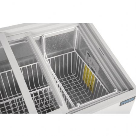 Congélateur Bahus coffre avec couvercle verrouillable 200 L - Polar - GM498