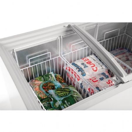 Congélateur Bahus coffre 270 L avec couvercle coulissant verrouillable - Polar - GM499
